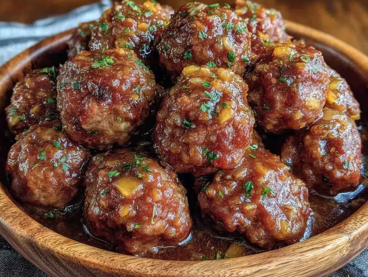 Football Party Slow Cooker Honey Garlic Meatballs: Easy Seasonal Recipe 4 football party slow cooker honey garlic meatballs preparation steps