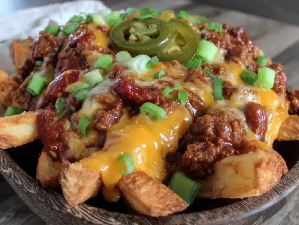 Football Tailgate Chili Cheese Fries - featured image