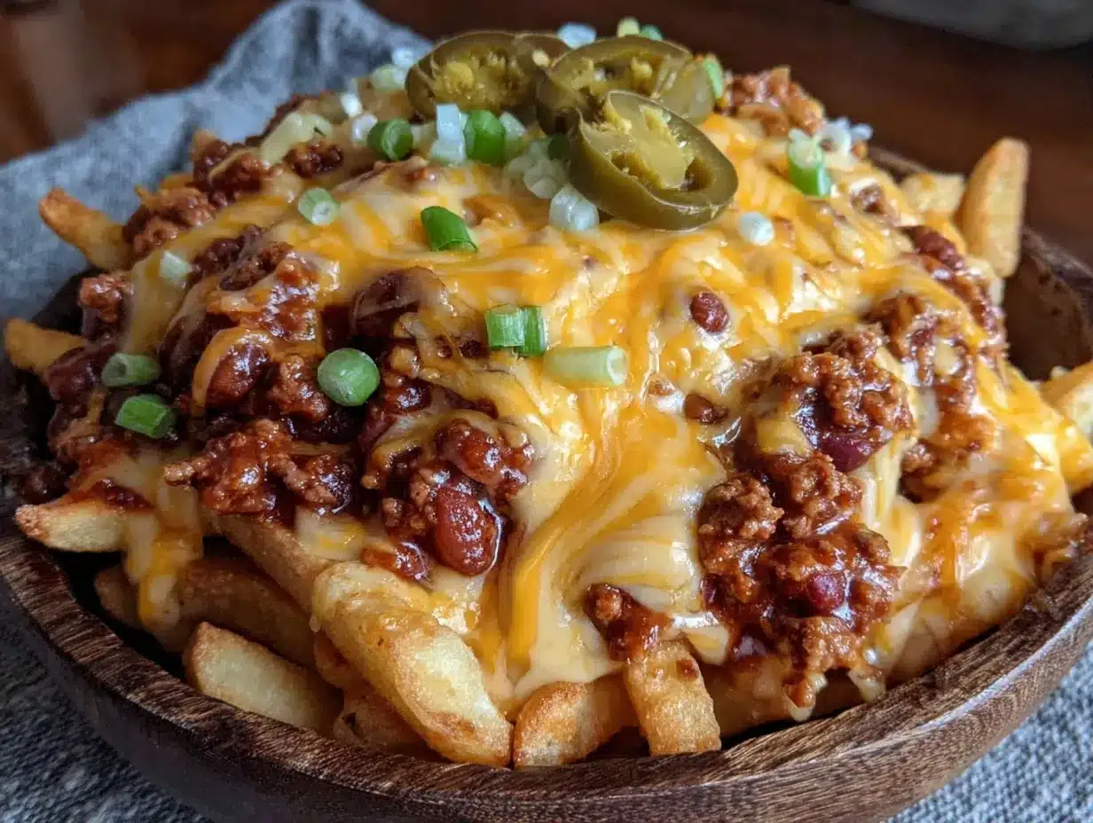 Football Tailgate Chili Cheese Fries: Easy Weeknight Win 4 Football Tailgate Chili Cheese Fries preparation steps