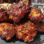 football tailgate honey garlic chicken wings - featured image