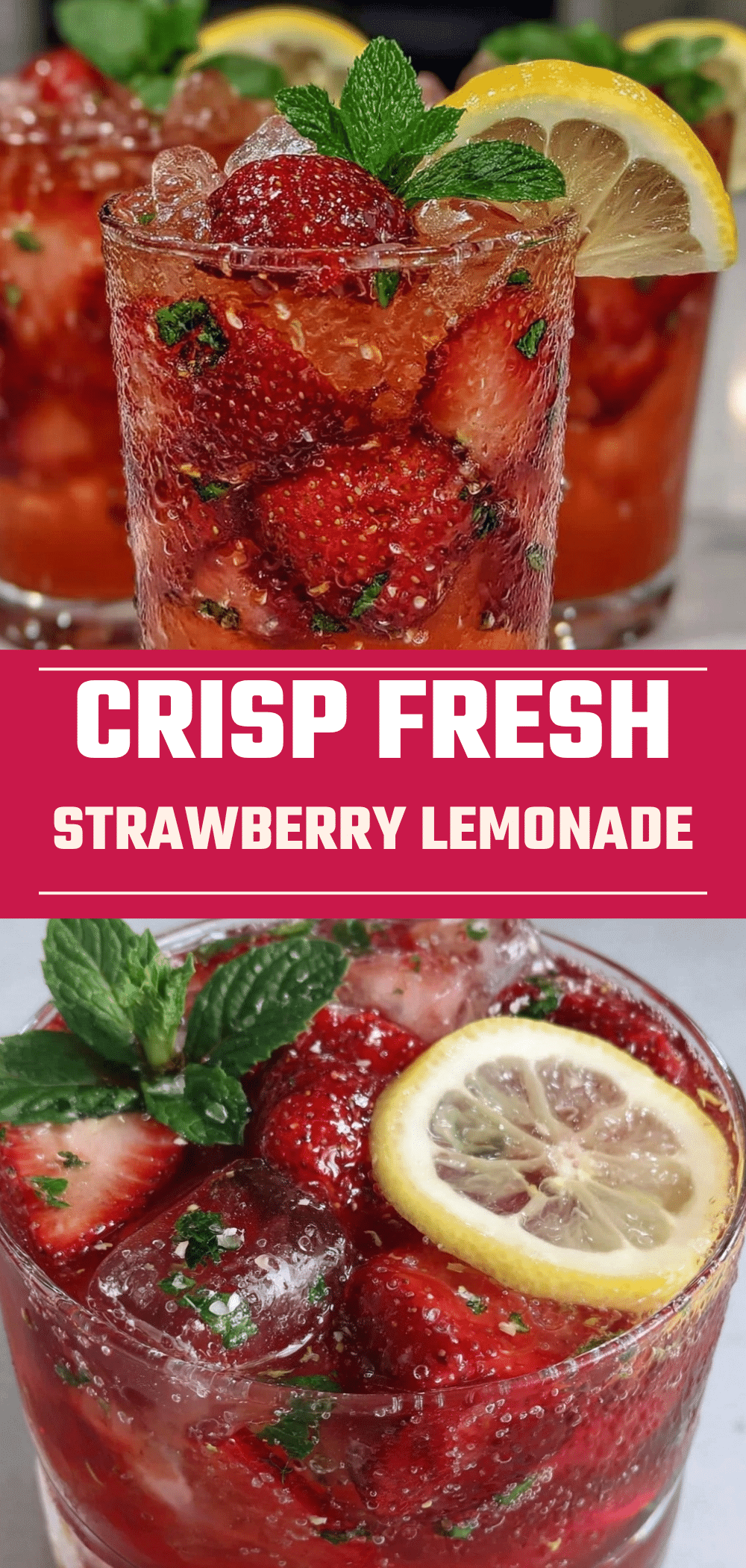 Fresh Strawberry Lemonade with Mint: 5-Min Summer Drink 5 fresh strawberry lemonade with mint recipe