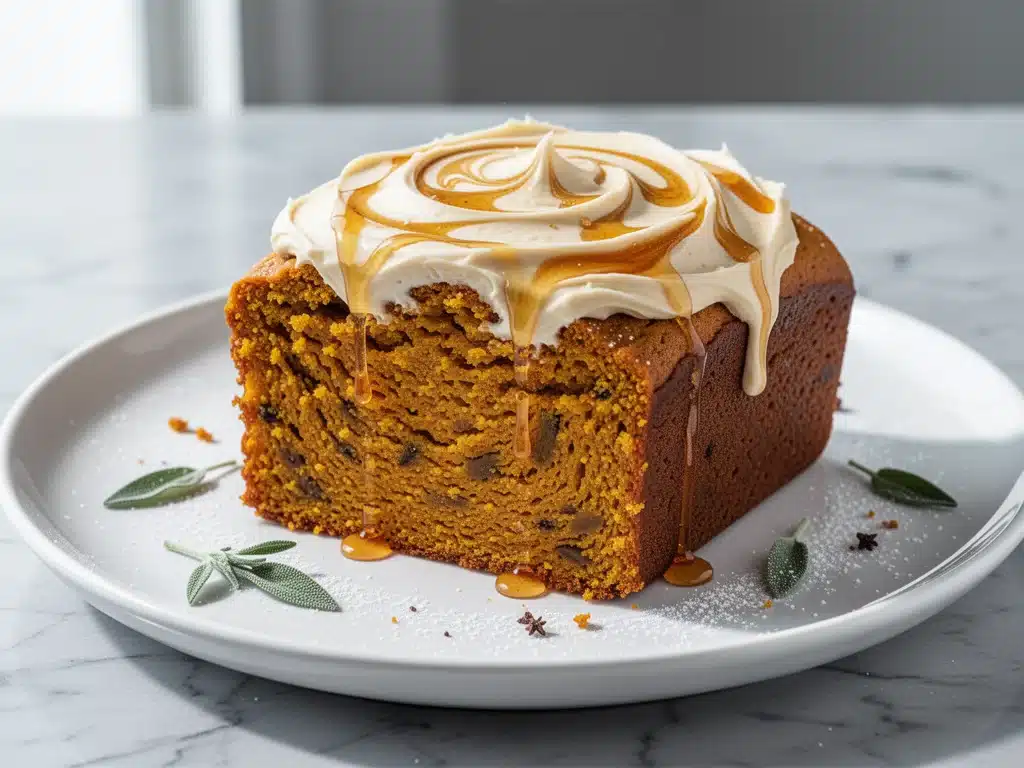 gluten-free fall pumpkin bread - featured image