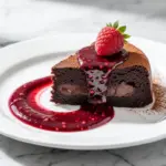 gluten-free flourless chocolate torte - featured image