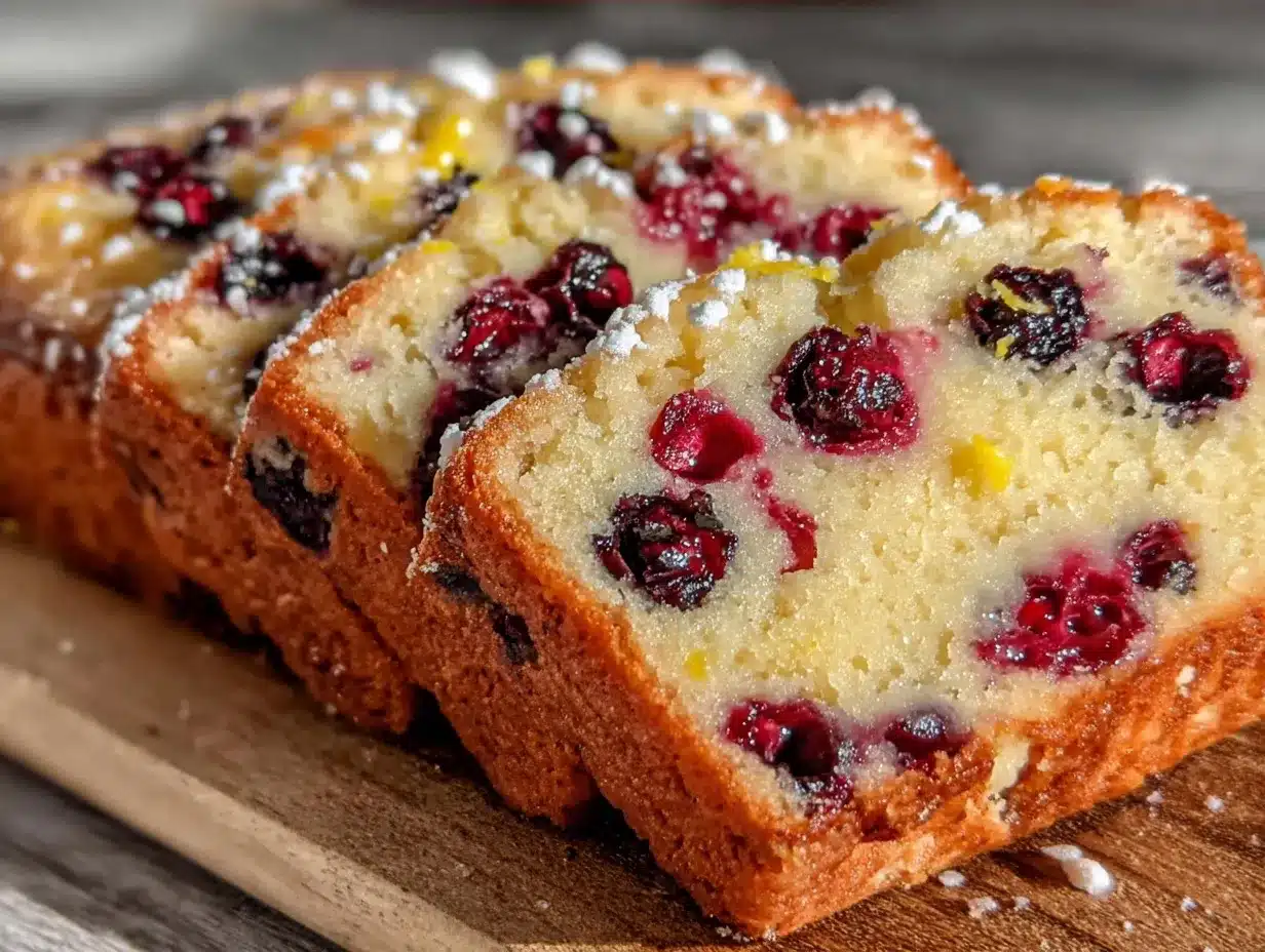 Gluten-Free Lemon Blueberry Loaf: Make While Peak 4 gluten-free lemon blueberry loaf preparation steps
