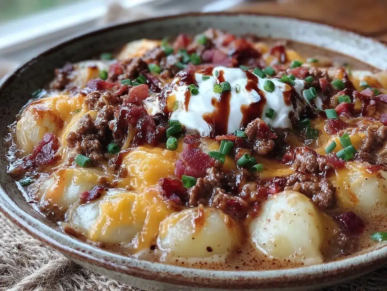 Ground Beef Cheeseburger Potato Soup: Easy 5pm Dinner 4 ground beef cheeseburger potato soup preparation steps