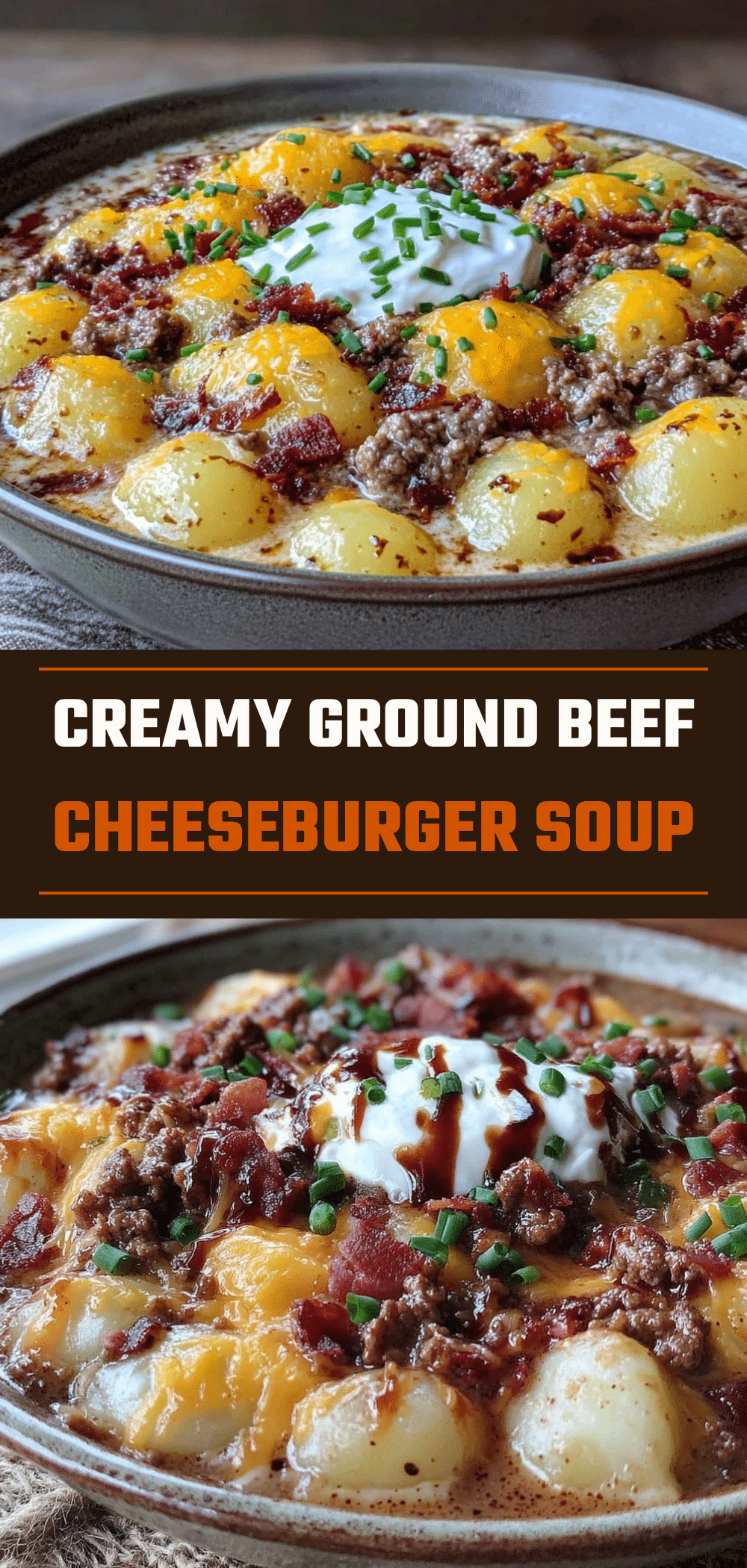 Ground Beef Cheeseburger Potato Soup: Easy 5pm Dinner 5 ground beef cheeseburger potato soup recipe