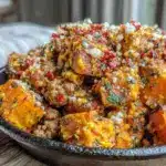 ground turkey sweet potato skillet - featured image