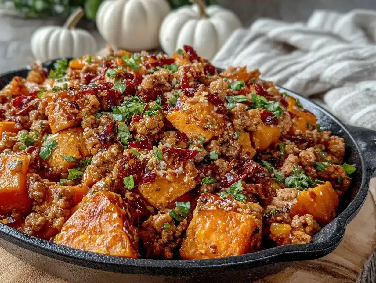 Ground Turkey Sweet Potato Skillet: Easy 1-Pan No-Leftovers 4 ground turkey sweet potato skillet preparation steps