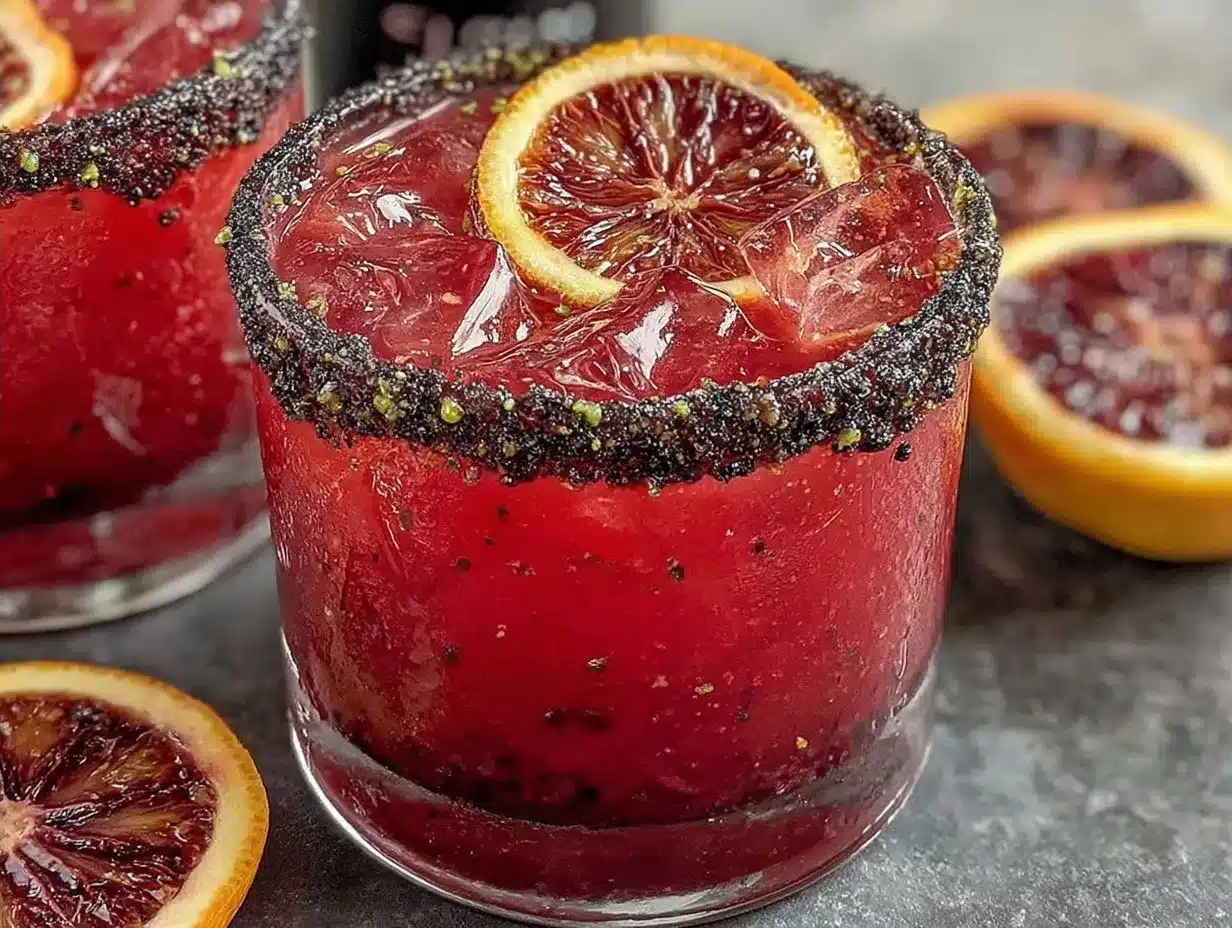 Halloween Blood Orange Margarita: Best Easy Spooky Party Drink 4 Halloween blood orange margarita preparation steps