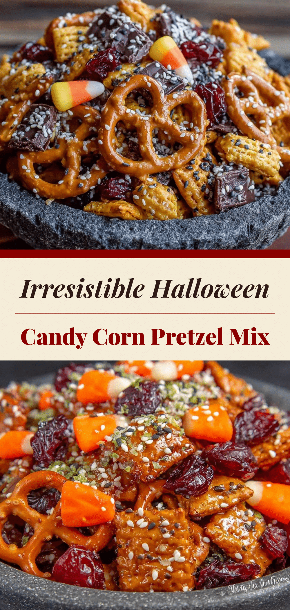 Halloween Snack Mix: Easy, Beginner-Proof Mix 5 Halloween Party Snack Mix recipe
