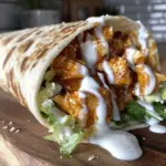 High-Protein Buffalo Chicken Wrap - featured image