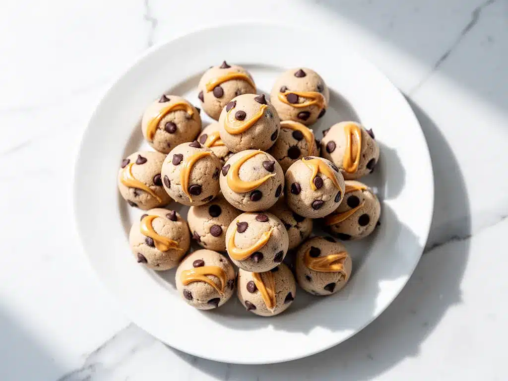 High-Protein Cookie Dough Bites: 5-Ingredient No-Bake Snack 4 High-Protein Cookie Dough Bites preparation steps