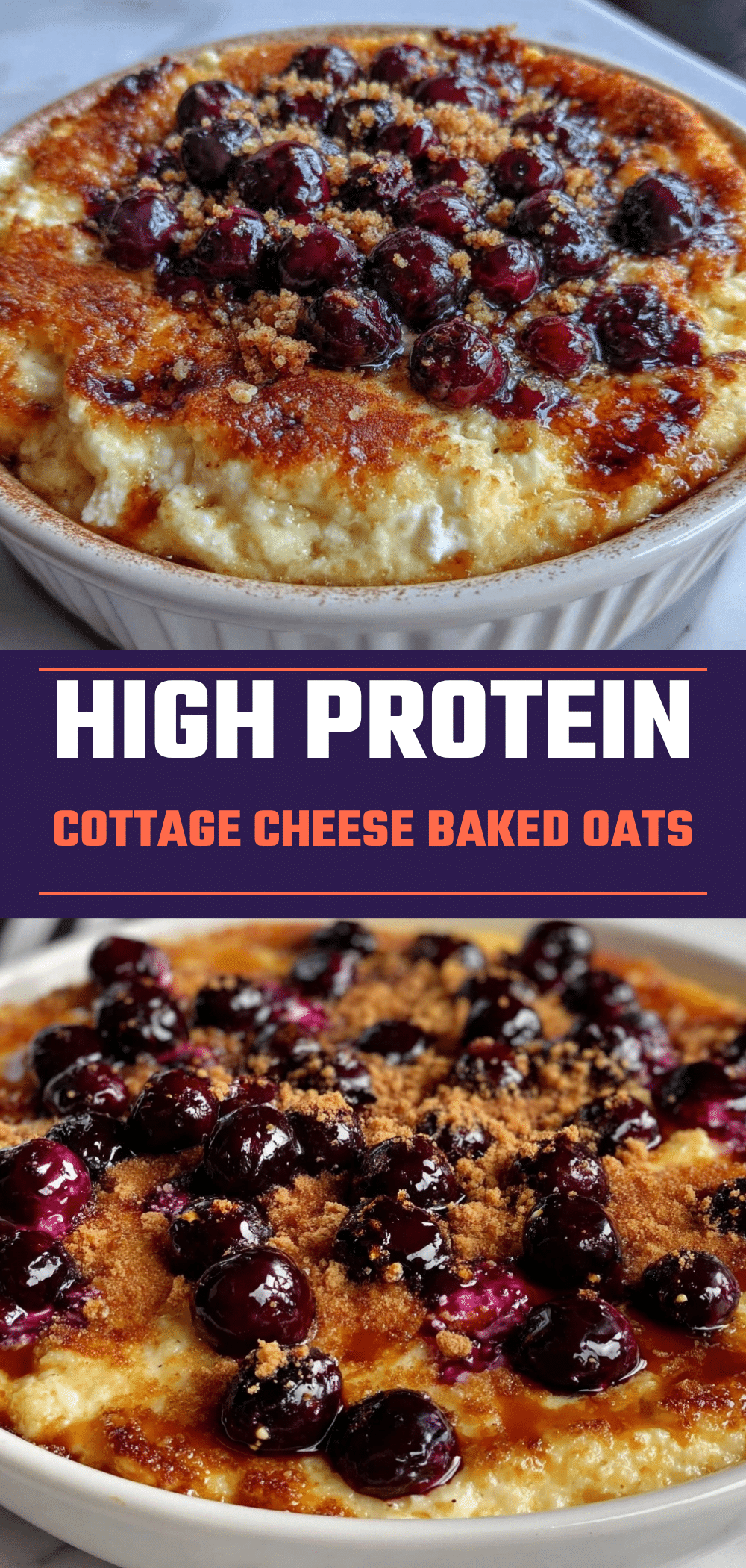 High-Protein Cottage Cheese Baked Oats: Best Healthy Breakfast 5 high-protein cottage cheese baked oats recipe