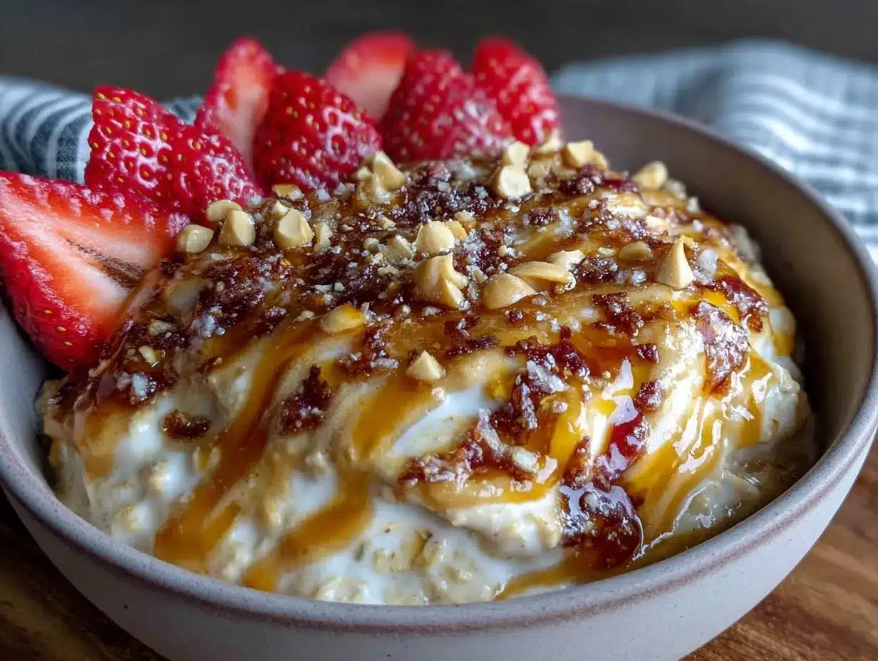 High-Protein Peanut Butter Overnight Oats: 5-Min Prep Win 4 high-protein peanut butter overnight oats preparation steps
