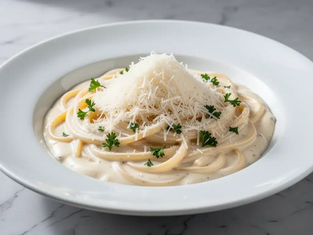homemade alfredo sauce - featured image