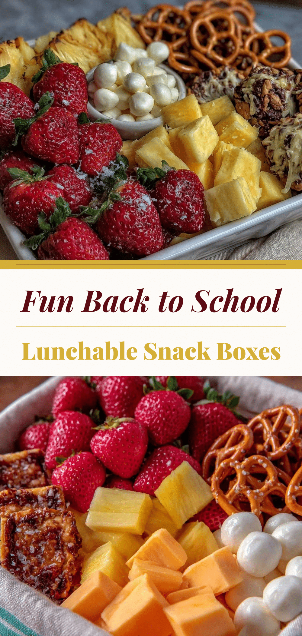 Homemade Lunchable Snack Boxes with Fruit for Kids: Easy 5pm Win 5 Homemade Lunchable Snack Boxes with Fruit for Kids recipe