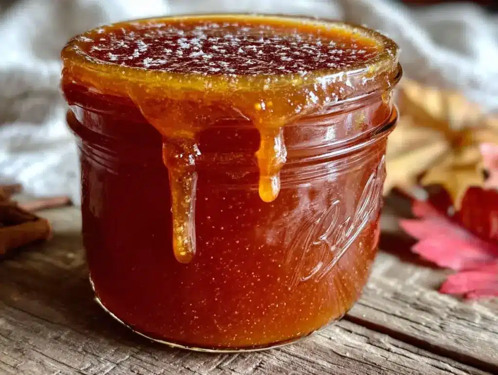 homemade pumpkin caramel syrup - featured image