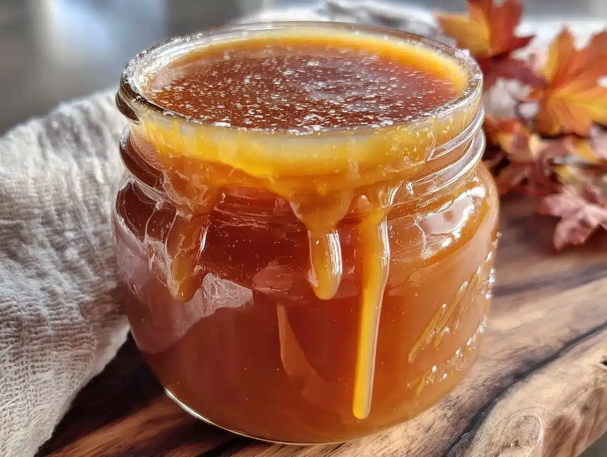 Homemade Pumpkin Caramel Syrup: 3-Ingredient Budget Recipe 4 homemade pumpkin caramel syrup preparation steps