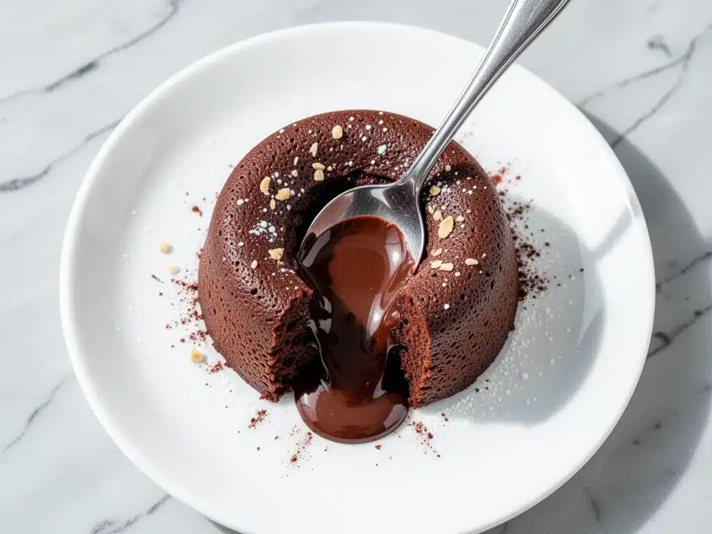 Keto Chocolate Lava Cake: Best Easy Low Carb Dessert 4 keto chocolate lava cake preparation steps
