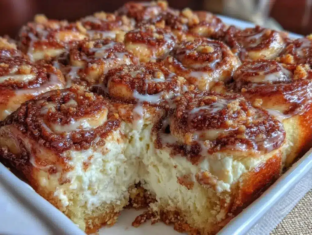 Keto Cinnamon Roll Cheesecake Bars - featured image