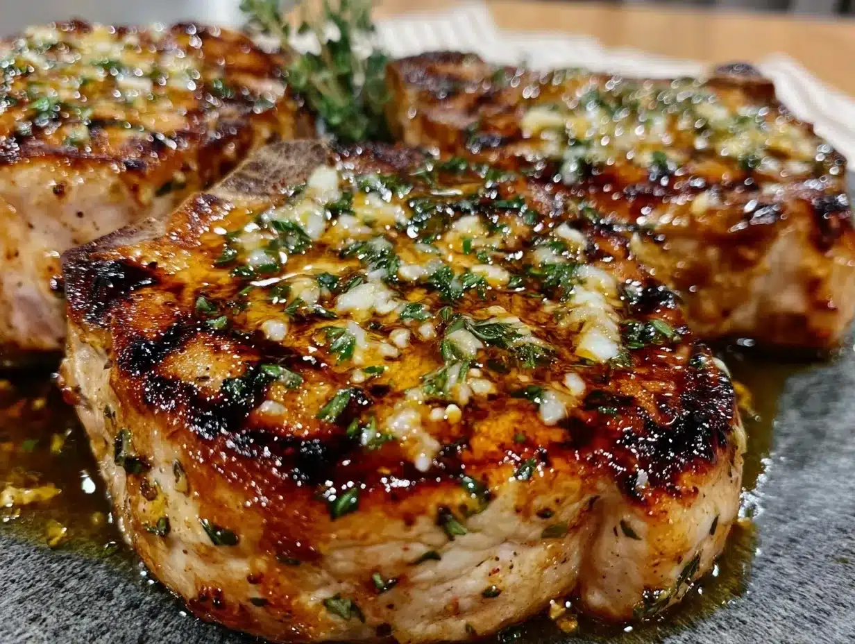 Keto Garlic Butter Pork Chops: 5pm Dinner Solved 4 keto garlic butter pork chops preparation steps