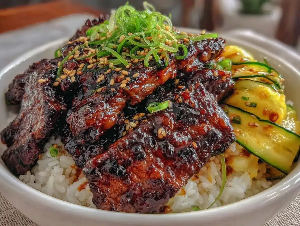 Korean Beef Bulgogi Rice Bowl: Easy Weeknight Party Dinner 4 Korean Beef Bulgogi Rice Bowl preparation steps