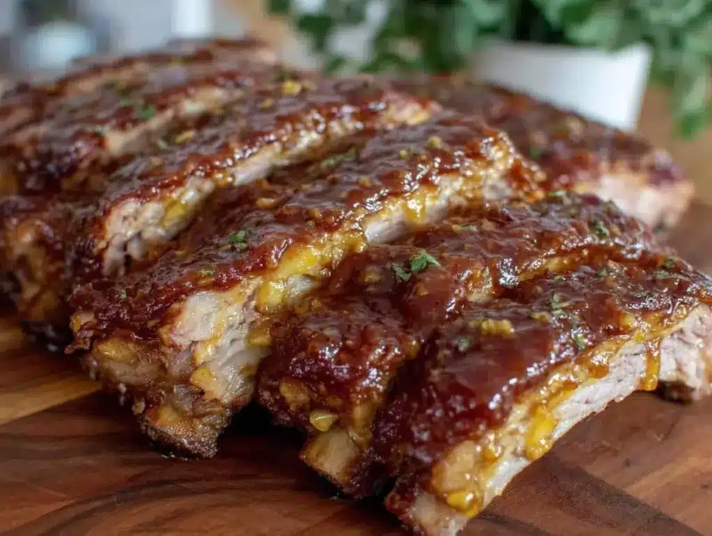 labor day bbq ribs - featured image