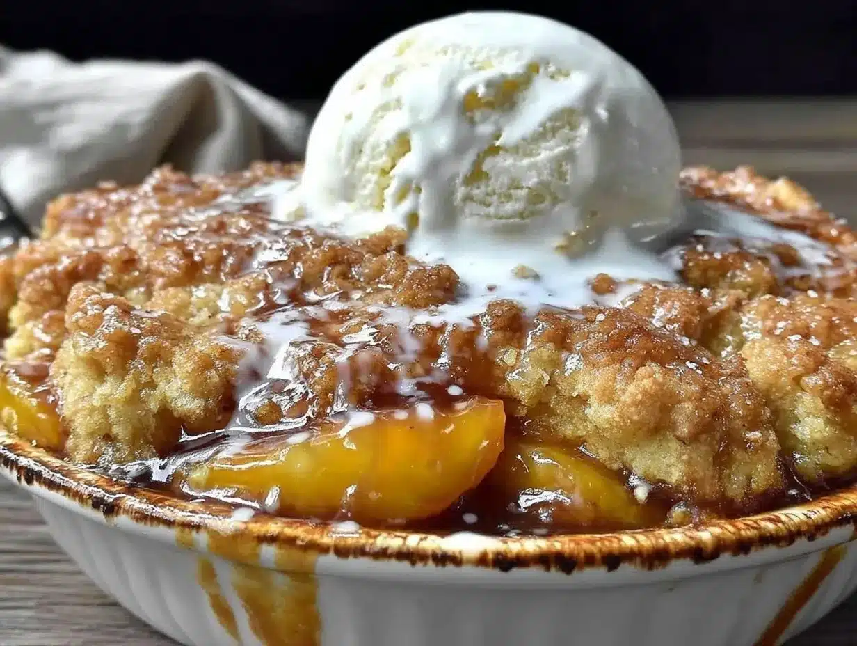 Labor Day Bourbon Peach Cobbler: Easy 5pm Dinner 4 labor day bourbon peach cobbler preparation steps