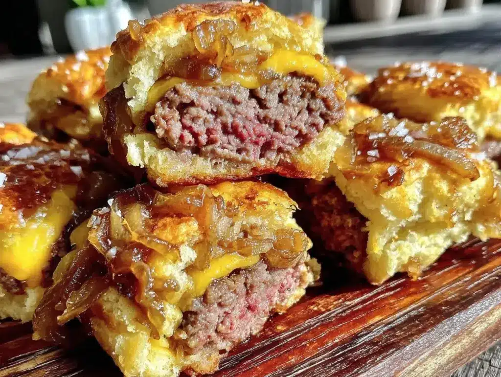 Labor Day Smash Burger Sliders - featured image