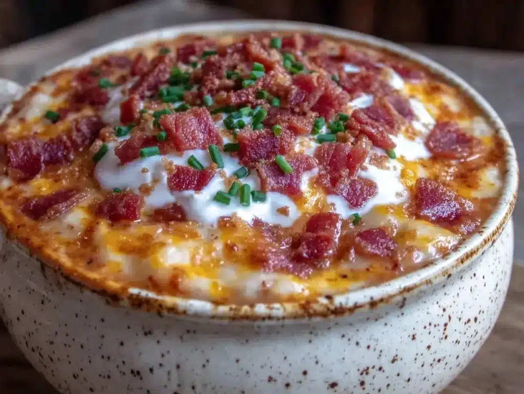 loaded baked potato soup - featured image