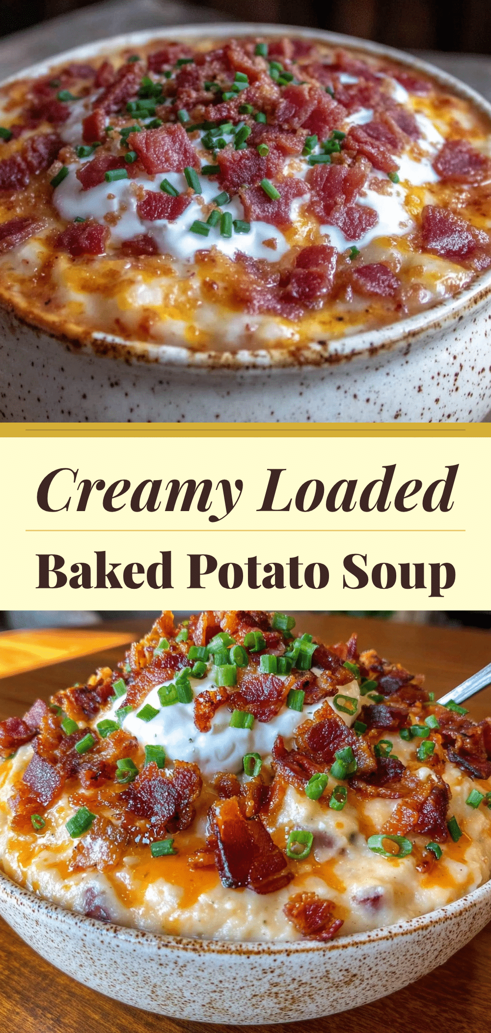 Loaded Baked Potato Soup: Best Comfort Food Recipe 5 loaded baked potato soup recipe