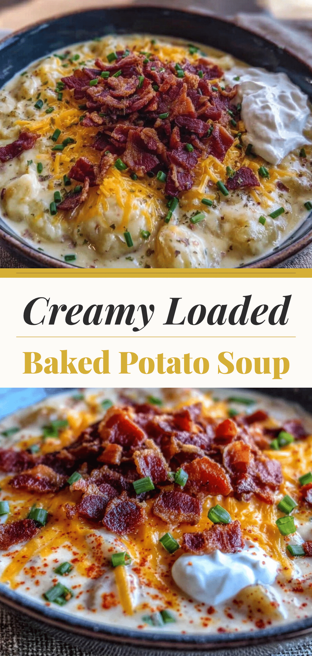 Loaded Baked Potato Soup: 5pm Dinner Hack 5 loaded baked potato soup recipe