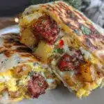 make-ahead freezer breakfast burritos - featured image