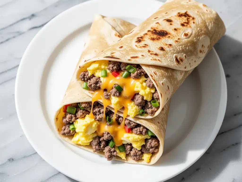 Make-Ahead Freezer Breakfast Burritos: 5 Easy Recipes 4 make-ahead freezer breakfast burritos preparation steps
