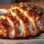 maple glazed turkey breast - featured image