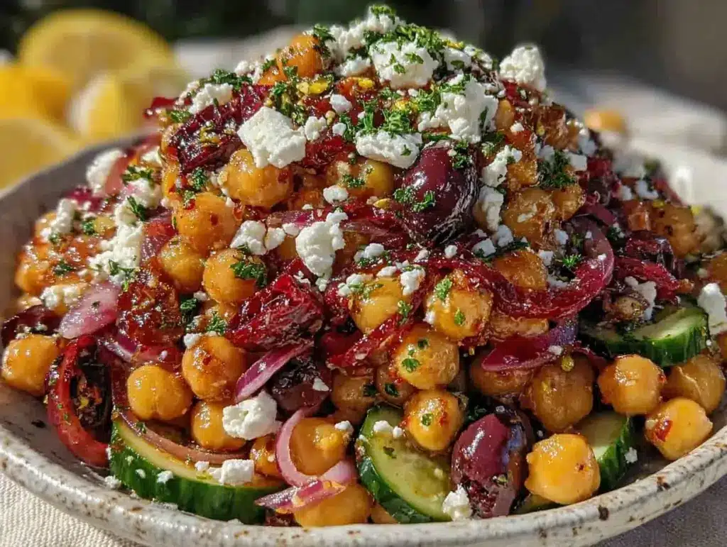 Mediterranean Chickpea Salad - featured image