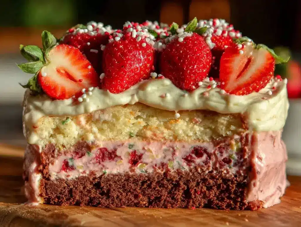 Neapolitan Layer Cake - featured image