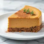 no-bake fall pumpkin cheesecake bars - featured image