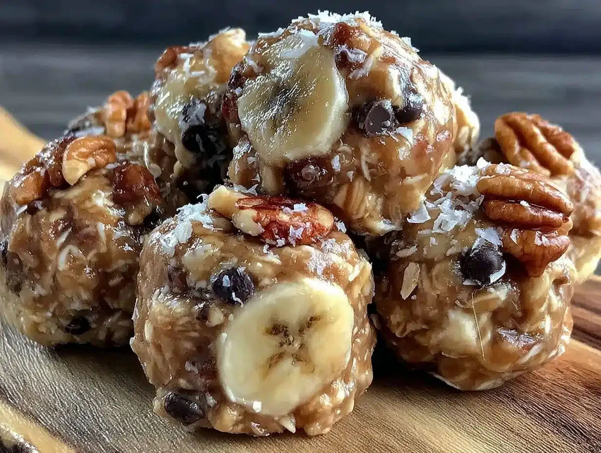 No Bake Peanut Butter Banana Energy Bites: Easy 5-Ingredient Snack 4 no bake peanut butter banana energy bites preparation steps