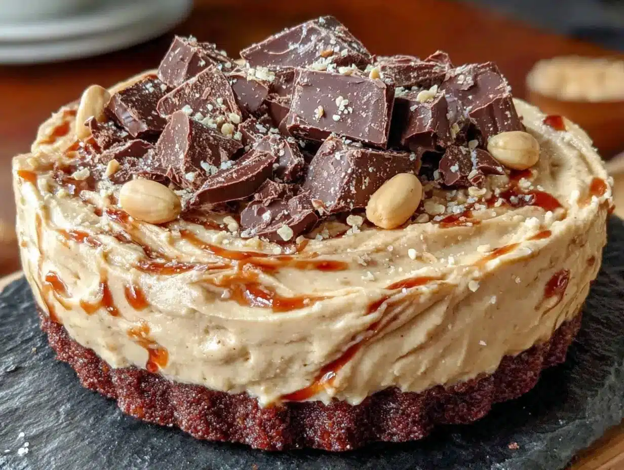 No-Bake Peanut Butter Chocolate Pie: 5-Min Easy Dessert 4 no-bake peanut butter chocolate pie preparation steps