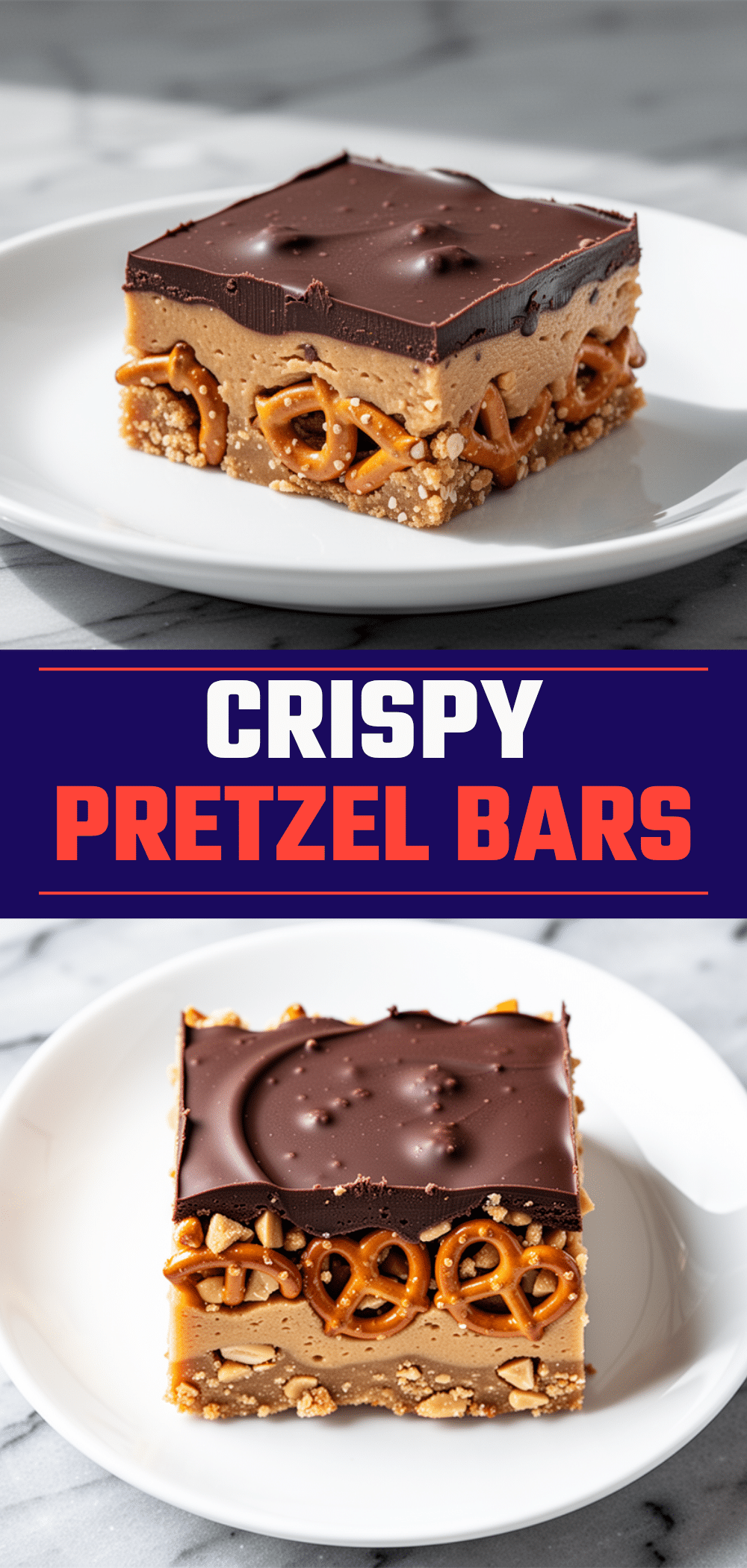 No-Bake Peanut Butter Pretzel Bars: Best Easy Holiday Recipe 5 No-Bake Peanut Butter Pretzel Bars recipe