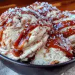 no-churn salted caramel ice cream - featured image