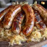 Oktoberfest Slow Cooker Bratwurst - featured image