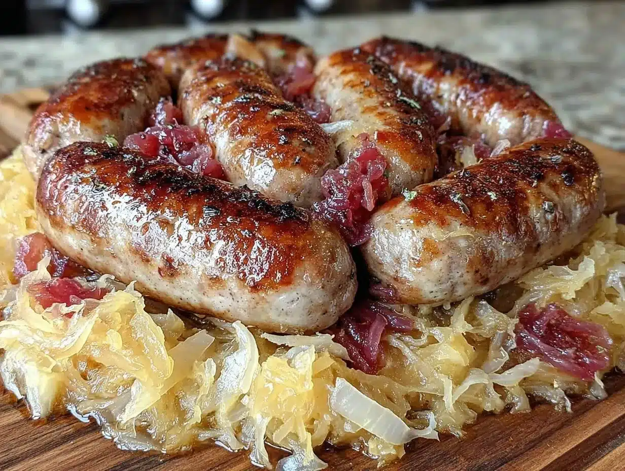 Oktoberfest Slow Cooker Bratwurst: 1 Easy Festive Recipe 4 Oktoberfest Slow Cooker Bratwurst preparation steps