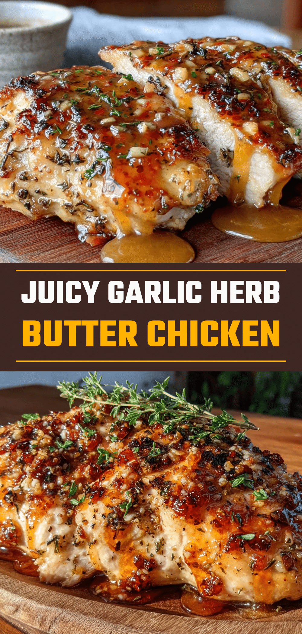 Never-Dry Oven-Baked Chicken Breast: Easy Garlic Herb Butter 5 Oven-Baked Chicken Breast recipe