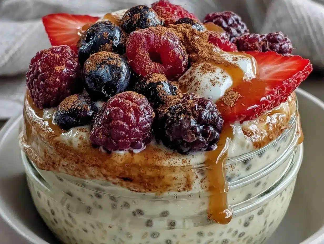 Overnight Vanilla Cinnamon Chia Pudding: 5-Prep-Step Weeknight Hack 4 overnight vanilla cinnamon chia pudding preparation steps