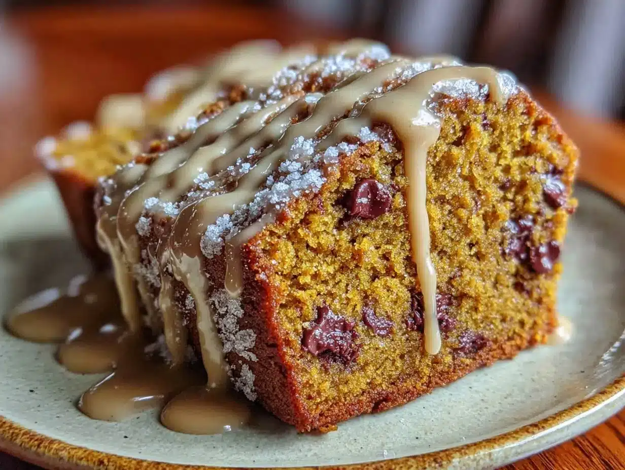 Fall Pumpkin Chocolate Chip Bread: Easy 5pm Dinner 4 pumpkin chocolate chip bread preparation steps