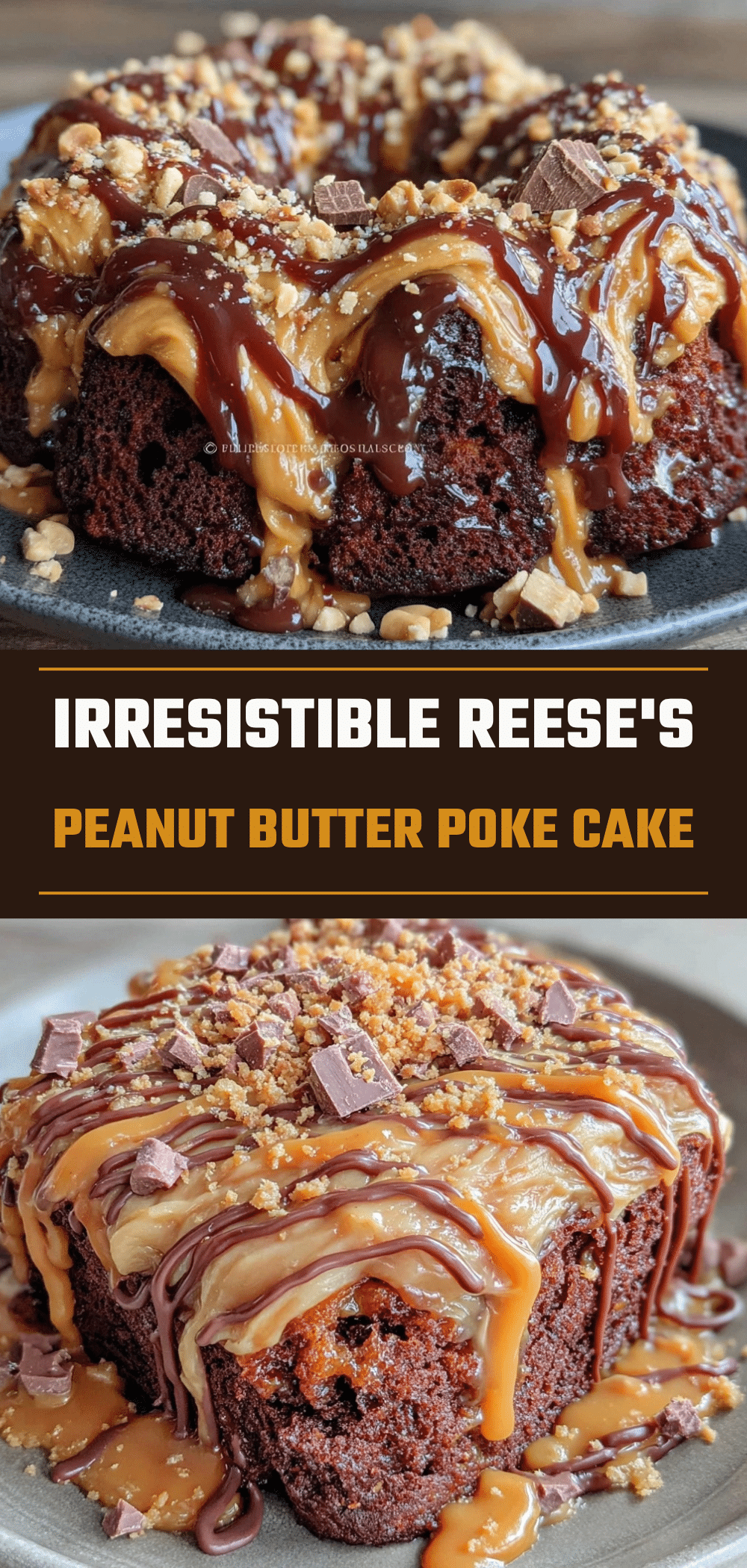 Reeses Poke Cake: 1 Trick for Perfect Fudge 5 Reeses Poke Cake recipe
