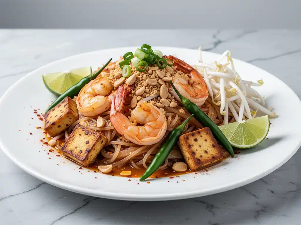 restaurant-style pad thai - featured image