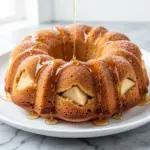 Rosh Hashanah Honey Drizzled Apple Cinnamon Bundt Cake - featured image